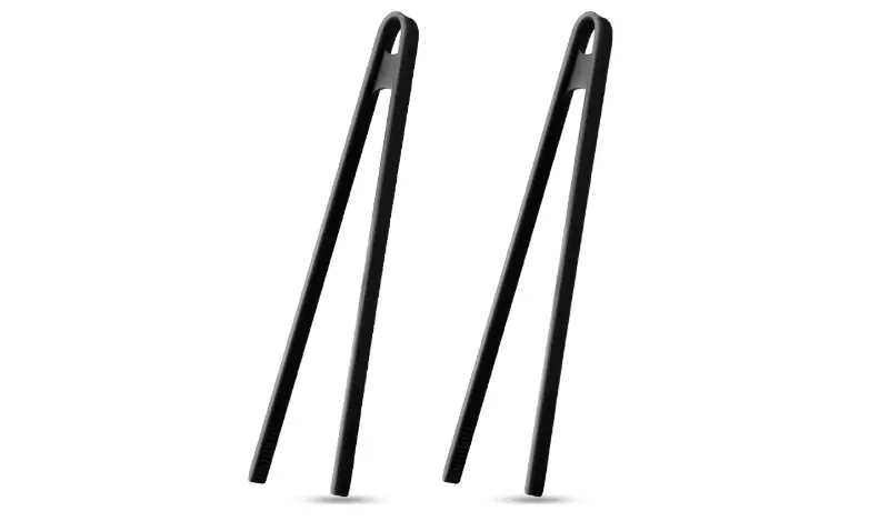tongs to feed