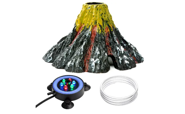 volcano ornament