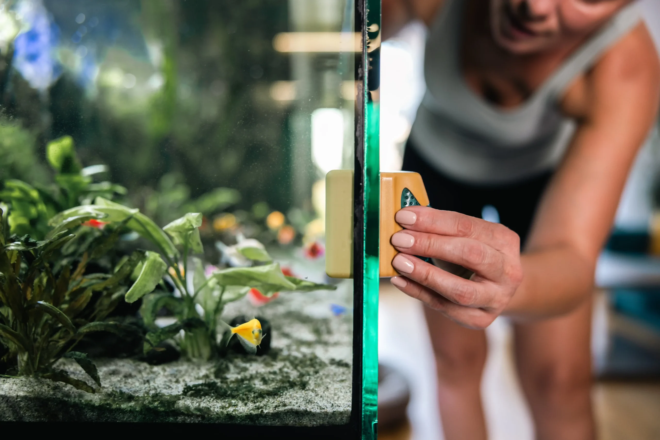 magnetic aquarium cleaner